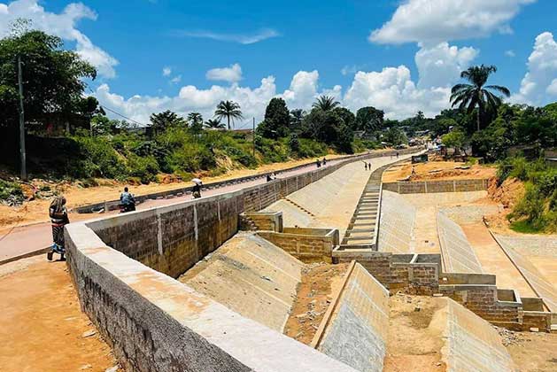 Infrastructures : Fin des travaux de la réhabilitation de la route Kindele-Kimwenza